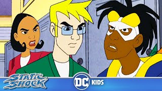 Static Shock | When Friends Fall Out! | @dckids