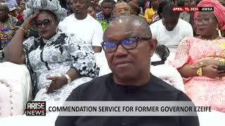 COMMENDATION SERVICE FOR FORMER GOVERNOR EZEIFE