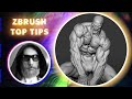 Quick Tips on Sculpting Anatomy - ZBrush Top Tips - Steve Lord