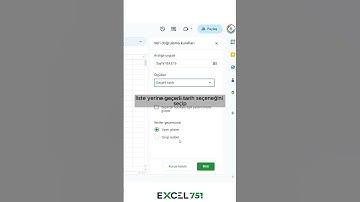 Sheets - Date Picker Özelliği Nasıl Kullanılır? (Takvimden Tarih Seçme) - EXCEL 751