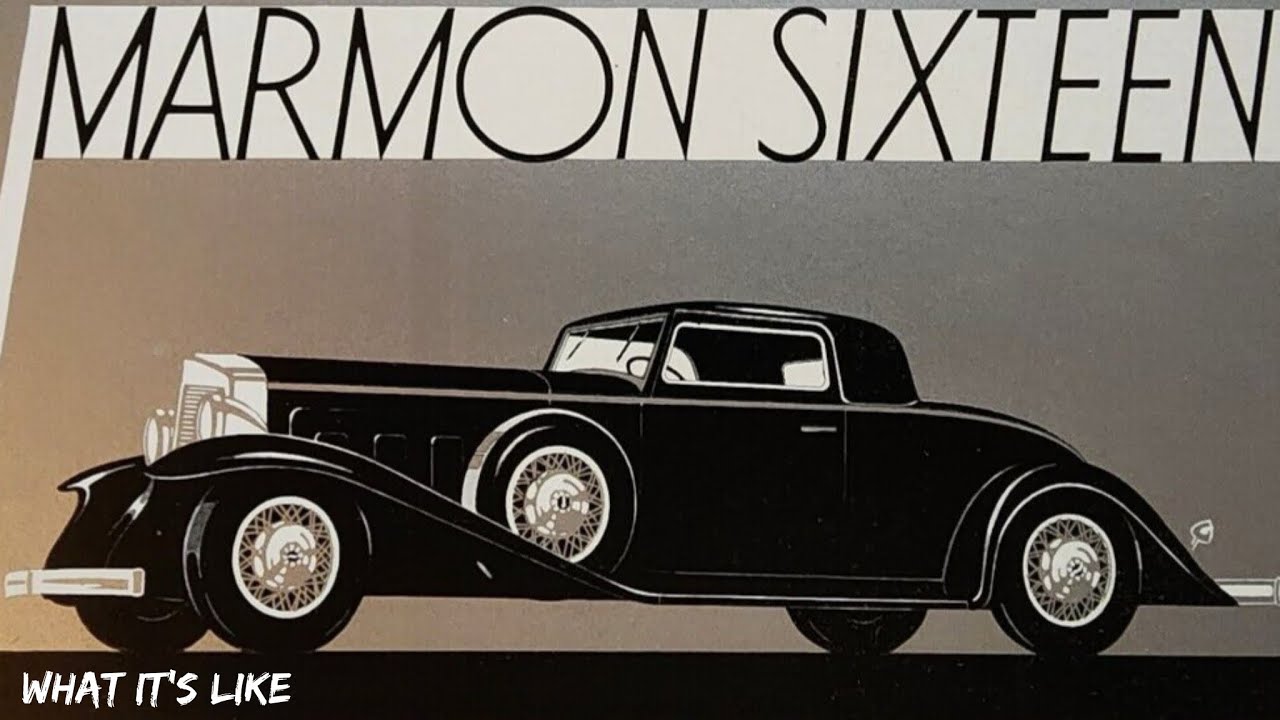 まろんです。 1931 Marmon Sixteen - YouTube