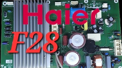 Haier Dc inverter ac F28 error code outdoor pcb Dc inverter ac pcb training center Babar Electrobics