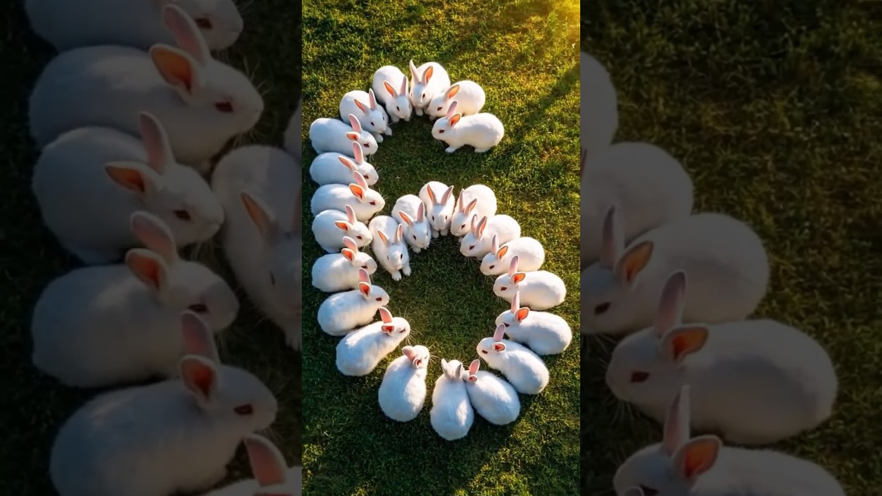 training a rabbit 🐰