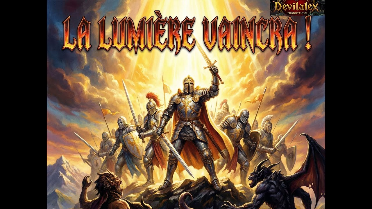 La Lumière vaincra ! | Power Metal épique (Création IA – Montage humain)