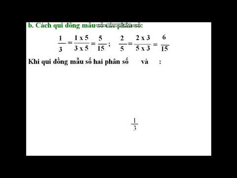 Toán_quy đồng mẫu số với phân số