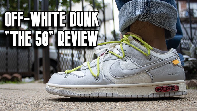 Which Materials Are The Better Combination  Nike Off White Dunk Low Suede Vs  Leather & Canvas 