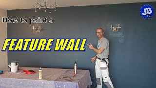 Painting a Feature Wall - Top tips for an Accent Wall by Justin Bailly JBTV 986 views 3 months ago 5 minutes, 20 seconds