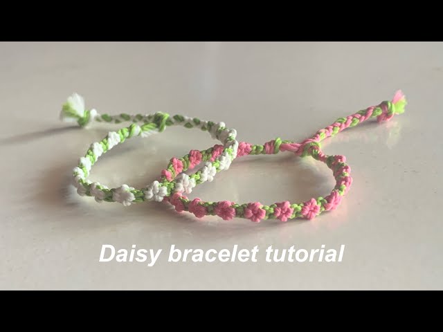 Crystal Daisy Chain - Bracelet – The Crafty Kat