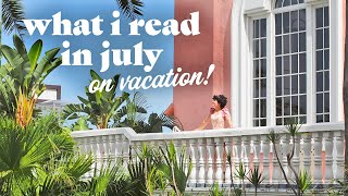 July 2023 Reading Wrap-Up 🌴📖 Classics & Fun Vacation Reads