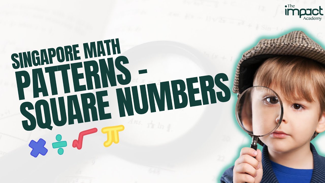 LEARN THIS WITH ME PRIMARY MATH CONCEPT PATTERNS (SQUARE NUMBERS