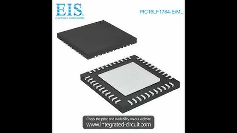 Sell PIC16LF1784-E/ML of Microchip Technology