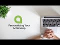 How to personalize your actionstep system