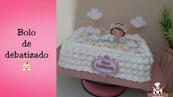 4 ideias de bolo de batizado simples e deliciosos para você fazer em casa -  Batizado - Auhe Kids