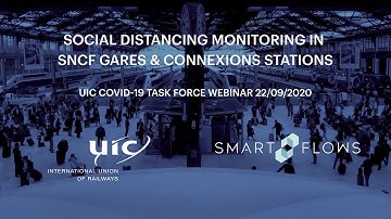 UIC Webinar - Social Distancing Monitoring in SNCF Gares & Connexions stations