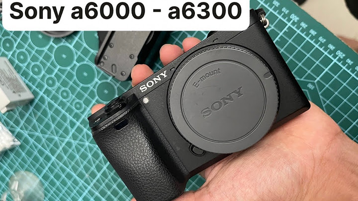 Đánh giá máy ảnh sony alpha a6000