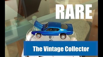 Super RARE 1968 HOT WHEELS Custom Barracuda (Redlines)