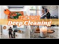 FALL HONEST CLEAN &amp; CHILL WITH ME | DEEP CLEANING MOTIVATION
