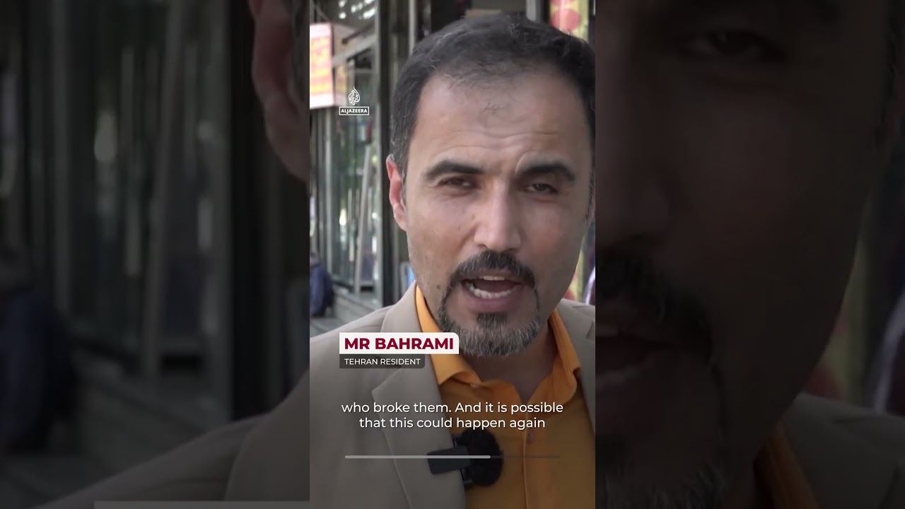 Iranians divided on peace prospects after US-Iran say a deal is near | AJ #shorts