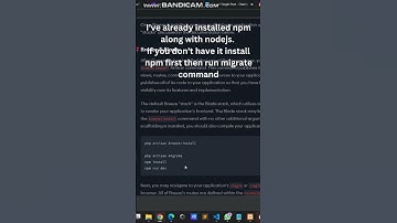 How to install Breeze in Laravel #shorts