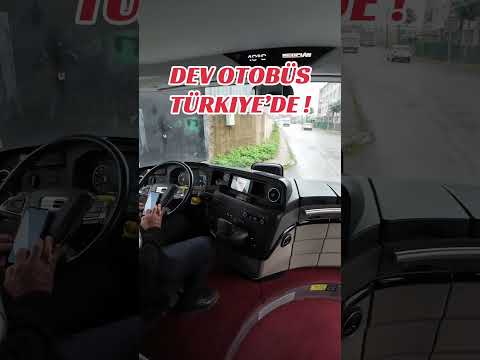 Dev otobüs Neoplan skyliner Türkiye’de !
