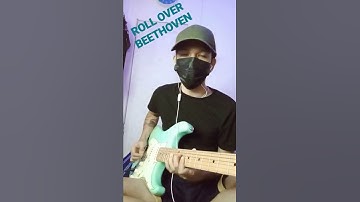 The Beatles - roll over beethoven (lead guitar cover)