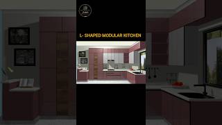 “L Shaped Modular Kitchen Design 2026 | Small Kitchen Ideas | Modern Kitchen Interior #kitchen