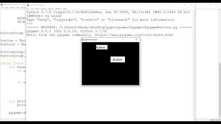 How to make Buttons in Pygame