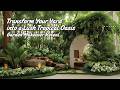 Transform Your Yard into a Lush Tropical Oasis 🌴 | Garden Makeover Reveal