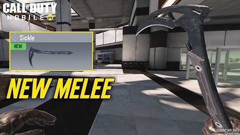 EASIEST MELEE TO GET "SICKLE" | COD MOBILE