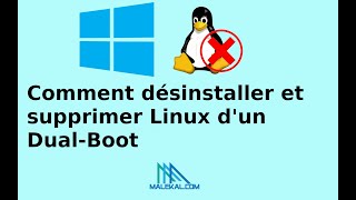 How to remove/uninstall Linux in a dual boot environment