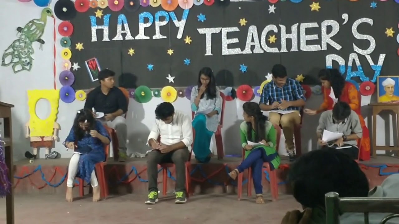 Funny skit on Teachers Day (super funny with music) | Banarasi PAAN | By  NIT Jamshedpur students | - YouTube