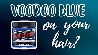 Manic Panic VOODOO BLUE | Hair Swatches
