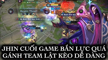 [LMHT:TỐC CHIẾN] JHIN GÁNH TEAM CỰC MẠNH ĐẦU GAME TƯỞNG THUA NHƯNG CUỐI GAME ANH BẮN HẾT