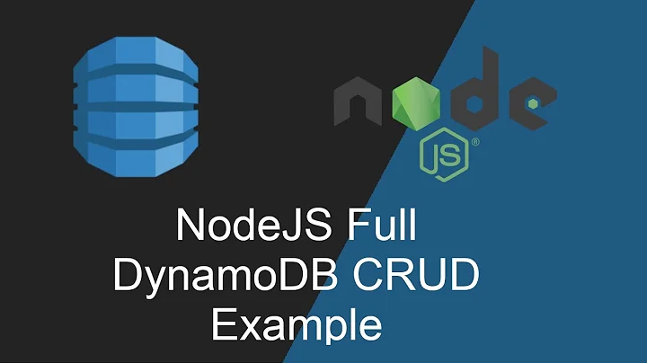 DynamoDB NodeJS CRUD Example using NestJS