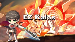 Maplestory Reboot Solis - 62k Hero easy Kalos solo