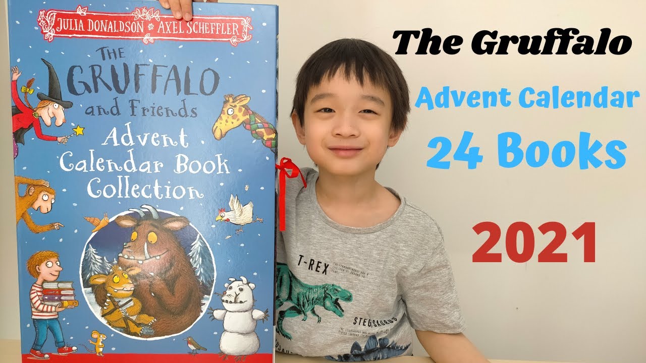 Opening The Gruffalo and Friends Advent Calendar 2021 24 Mini Books
