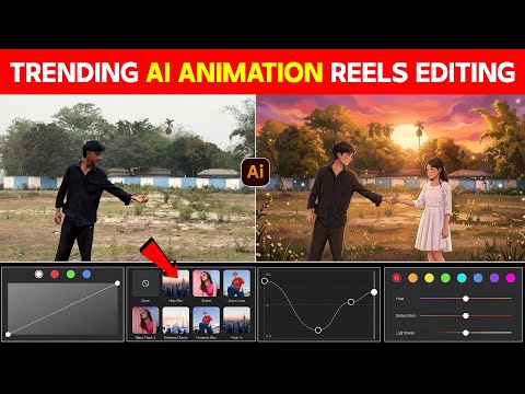How To Edit This Type Of Trending Reels | Instagram Trending Animation Reels Editing | Capcut 