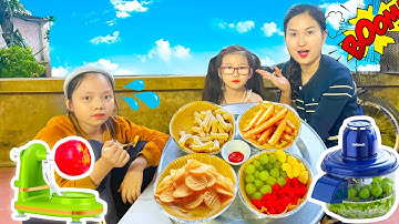 Changcady review các loại máy gọt hoa quả, máy gọt tự động