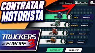 CONTRATAR MOTORISTAS ( truckers of europe 3 new update ) QUANDO VAI SER LIBERADO!!?🤯🤯🤯 screenshot 3