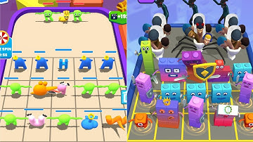 Merge Alphabet Monster Vs Merge Skibidi War Cube Run, Number Run, Alphabet Run Max Level Gameplay