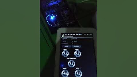 Kontrol relay lampu WiFi android nodemcu arduino 085743320570