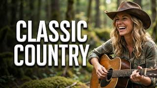 Velvet Country Roads | Timeless Classic Country Ballads for Relaxing Nights & Golden Memories