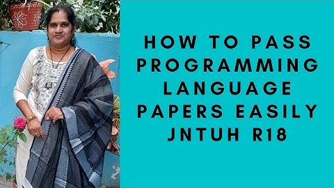 How to pass programming  papers easily|how to prepare and present PPS exam paper to get good score