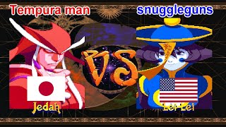 Vampire Savior: The Lord of Vampire - Tempura man vs snuggleguns