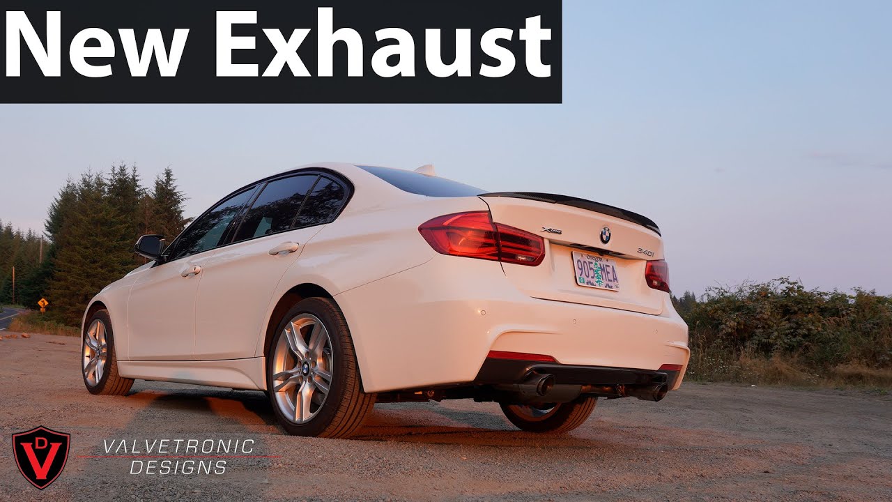 F30 BMW 340i with Valvetronic Exhaust Sound Clips + Impressions YouTube