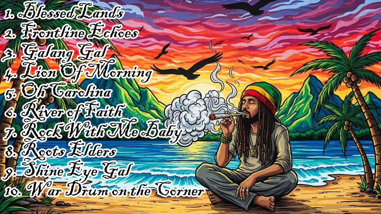 🌅 Island Sunset Therapy | Calm Reggae Music