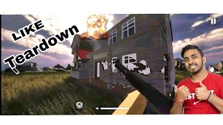 BUILDING DESTRUCTION ANDROID GAMEPLAY || Teardown screenshot 1