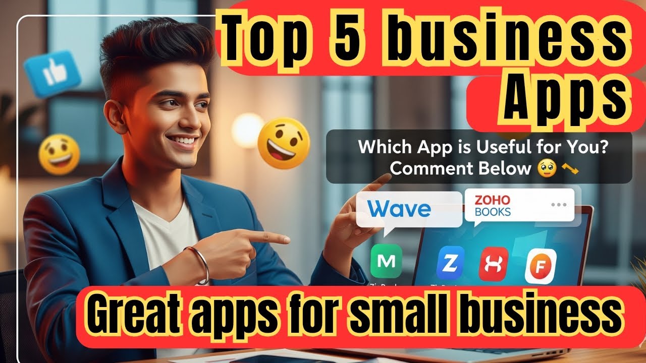 Top 5 Free Apps for Small Business 2025 | Tamil + English Guide|