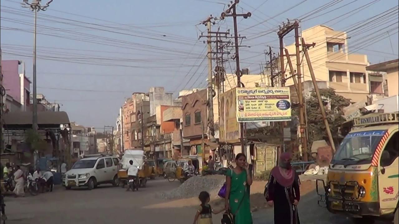 Etukuru Road towards Guntur Bus StandGunturAmaravati(AP Capital City