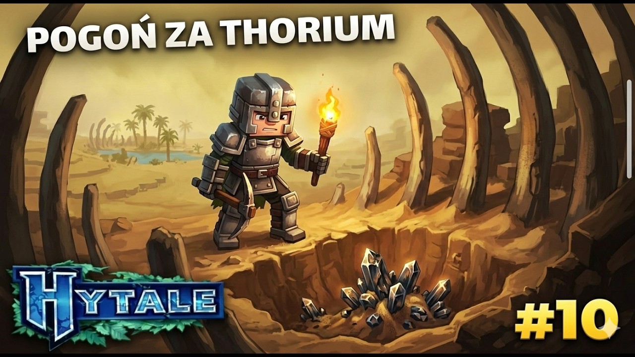 EKSPEDYCJA NA PUSTYNIĘ! W poszukiwaniu Thorium - HYTALE #10